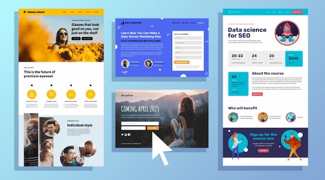 Những loại Landing page thường gặp